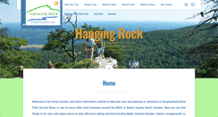 Desktop Screenshot of hangingrock.com